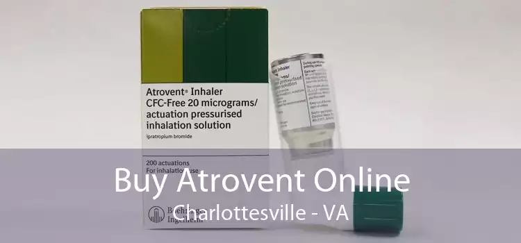 Buy Atrovent Online Charlottesville - VA